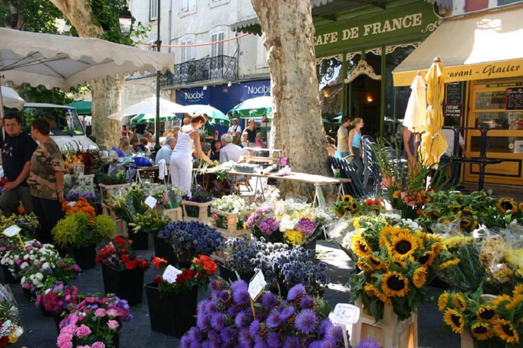 Studio De Charme Avec Sa Terrasse En Plein Coeur De Ville LʼIsle-sur-la-Sorgue Eksteriør bilde